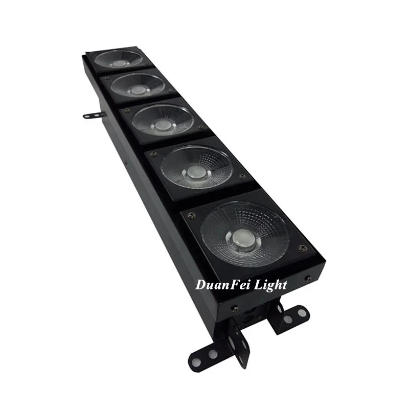 16 шт. DJ Led COB Блиндер матрица панель свет 5X30 Вт RGB 3в1 аудитория DMX бар сценическая