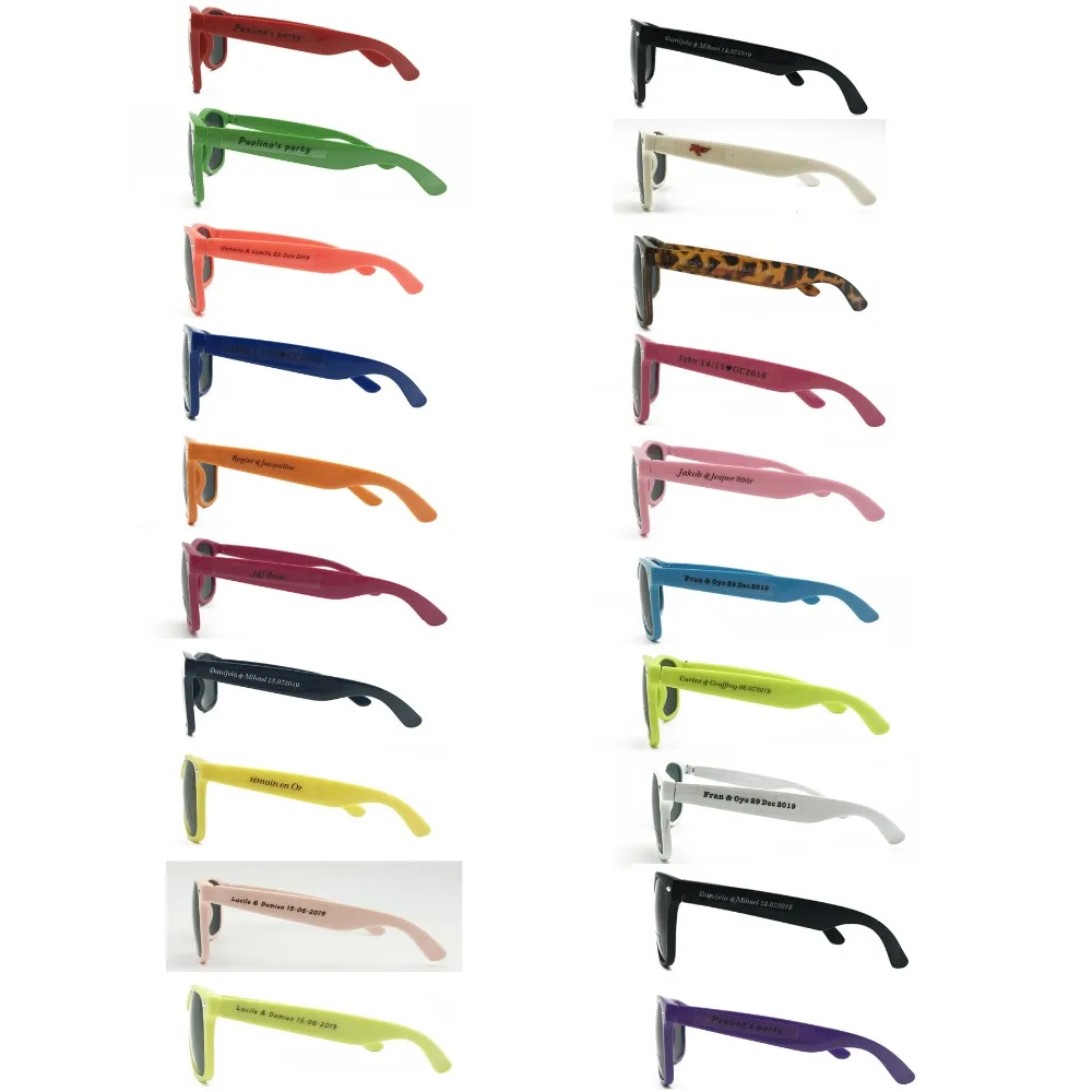 

Wedding Favors 24 Pairs Unisex 80's Retro Personalized Sunglasses Birthday Party Favors Wedding Gifts Souvenirs for Guests