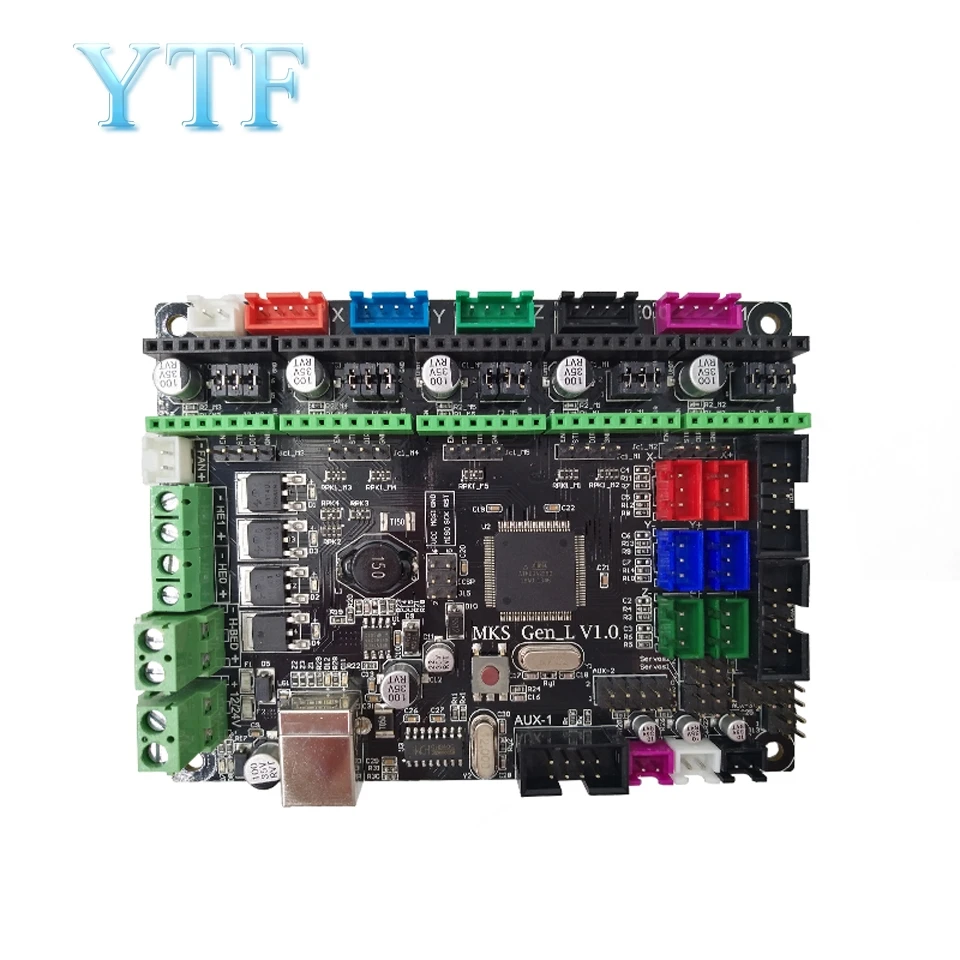 Плата 3D принтера MKS Gen L V1.0 контроллер совместим с Ramps1.4 Mega2560 R3 Поддержка A4988/8825