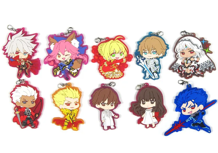 Новое поступление 2018 Оригинальная фигурка японского аниме Fate stay night силиконовый