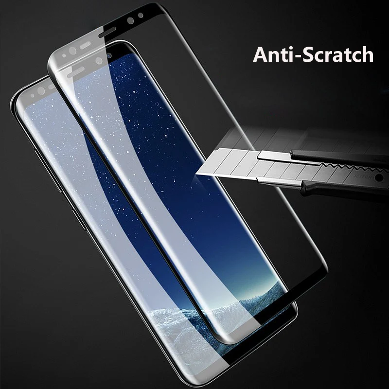 MOUSEMI закаленное стекло для Samsung Galaxy S8 Plus S6 S7 Edge 3D полное изогнутое Защитное Note 8 9 Glass