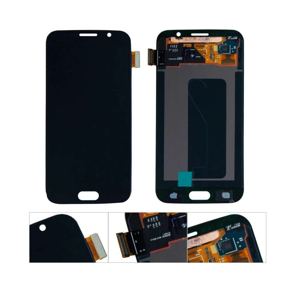 Для SAMSUNG GALAXY S6 G920 G920F ЖК дисплей сенсорный экран дигитайзер Замена +