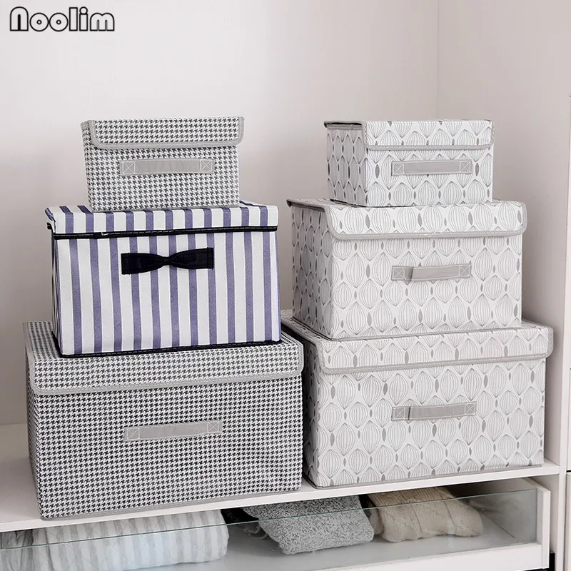 Складная коробка из нетканого материала для хранения одежды нижнего белья