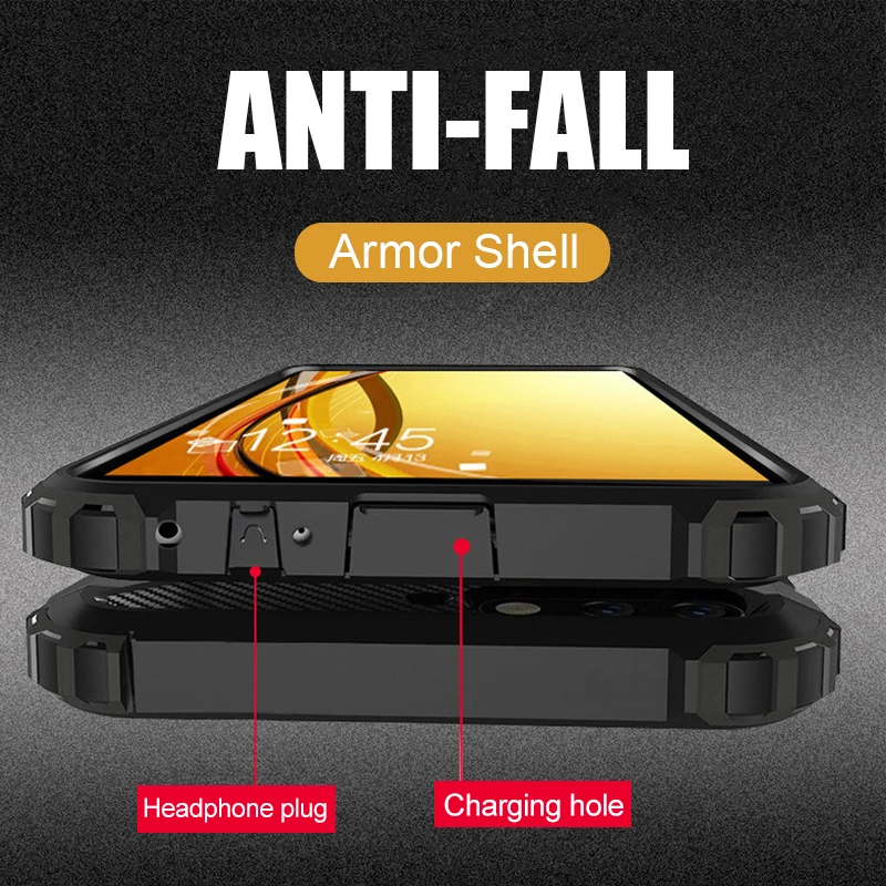 Роскошный противоударный чехол для Samsung Galaxy S7 Edge S8 S9 S10 Plus S10e Note 8 9 A10 A30 A40 A50 A70 M20