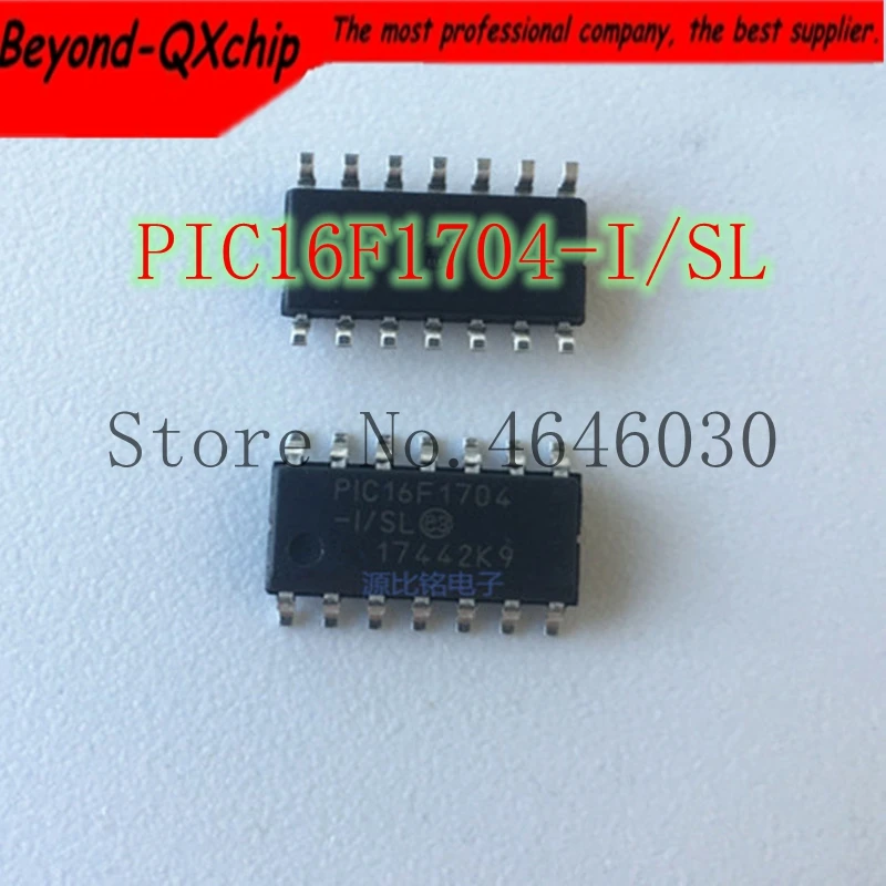 Бесплатная доставка 10 шт./лот PIC16F1704-I/SL 8BIT 4K 14soic PIC16F1704-I 16F1704 PIC16F1704 | Электронные