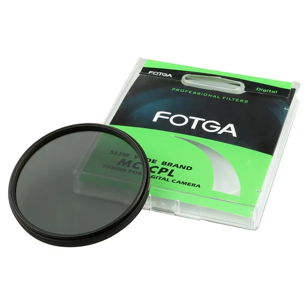 Лидер продаж! FOTGA 55 мм PRO Супер тонкий многослойный круговой поляризационный