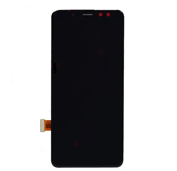 Для SAMSUNG A8 полный дисплей A530F 2018 ЖК сенсорный экран дигитайзер Запасные части