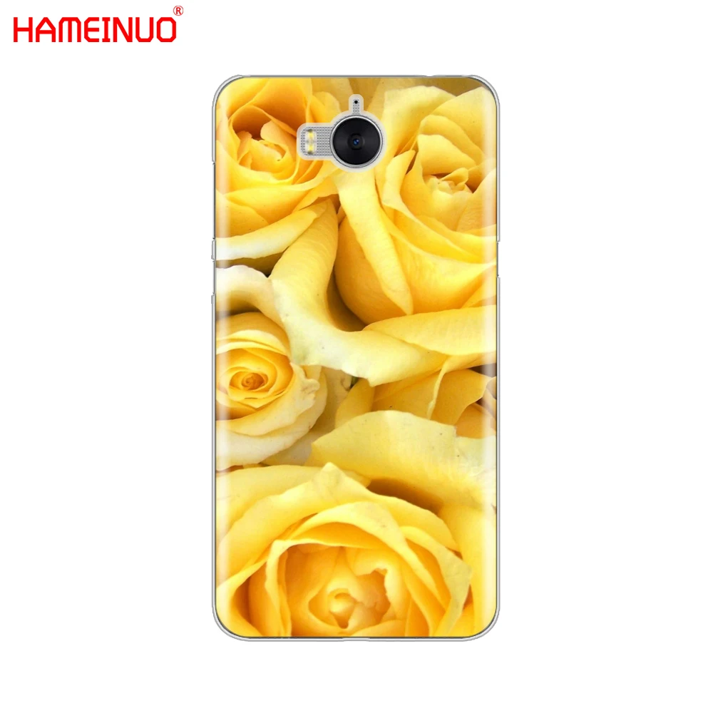 HAMEINUO чехол для сотового телефона с изображением лимона фрукта цветка huawei honor 3C 4A 4X