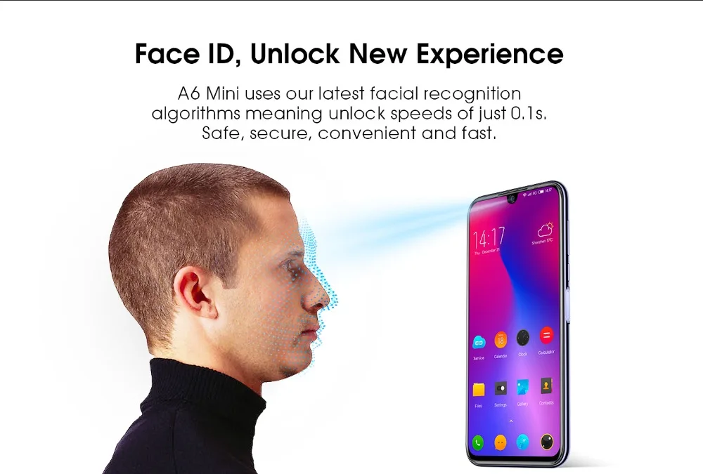 Elephone A6 Mini MT6761 четырехъядерный мобильный телефон HD+ экран 5,71 дюймов Android 9,0 смартфон 4 Гб ram 32 Гб rom 16 МП 4G мобильный телефон