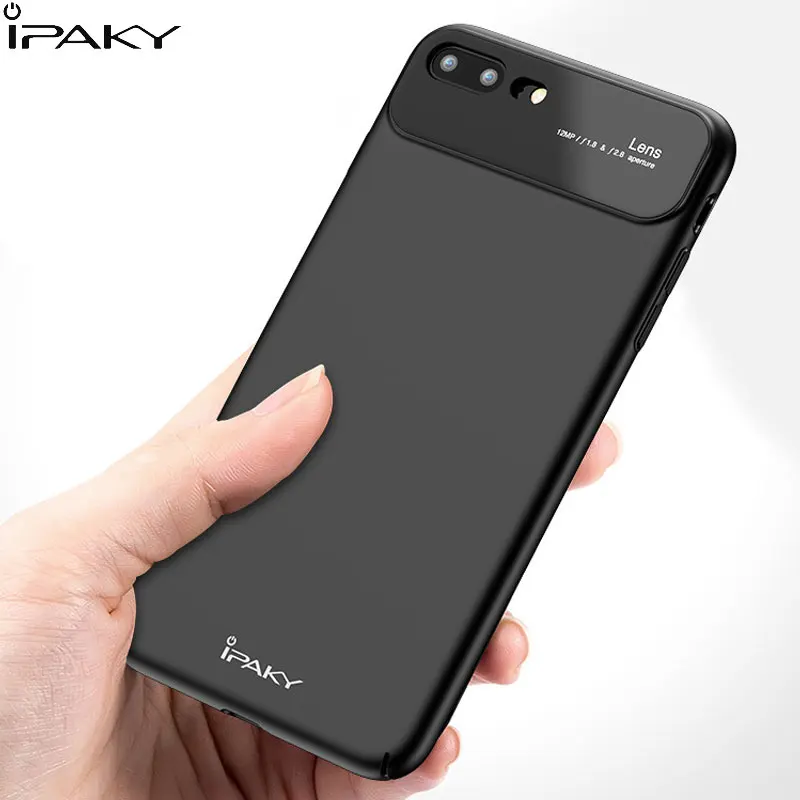 2018 Новое поступление Чехол IPAKY для iPhone 8 плюс роскошный закаленное Стекло с