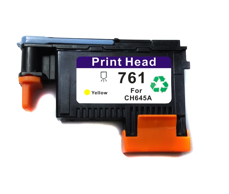 2 шт. печатающая головка совместимая с hp761 CH645A Yellow T7100 T7200 | Компьютеры и офис