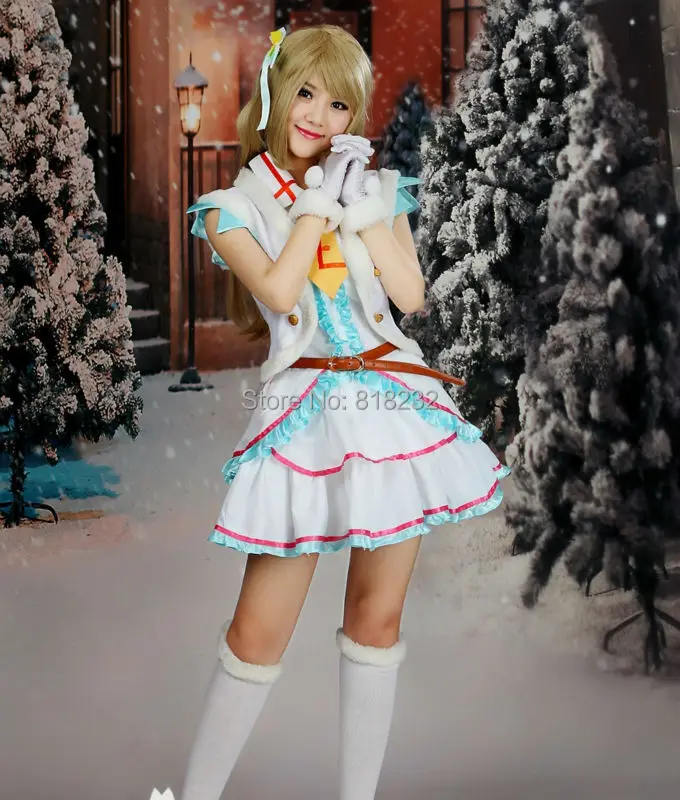 Жилет и платье Love Live школьный идол проект Снежная галяция минами Кодори Униформа