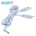 IKOKY секс-игрушки для пениса, кольцо для анального секса, электростимуляция, 24 Pin, электрошок, проволока, терапевтический массажер, аксессуары