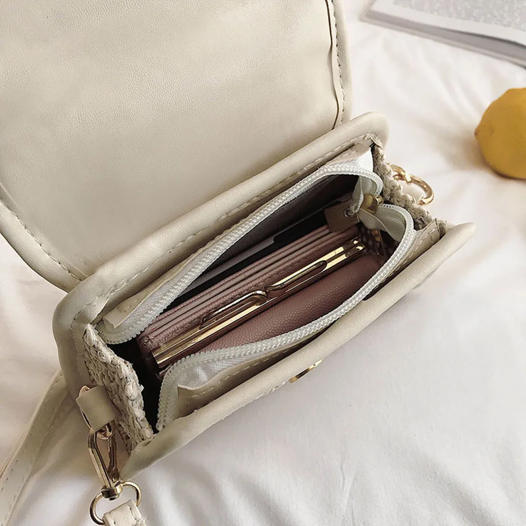 Пляжная Соломенная Сумка ведро 2019 маленькая сумка для женщин сумки через плечо