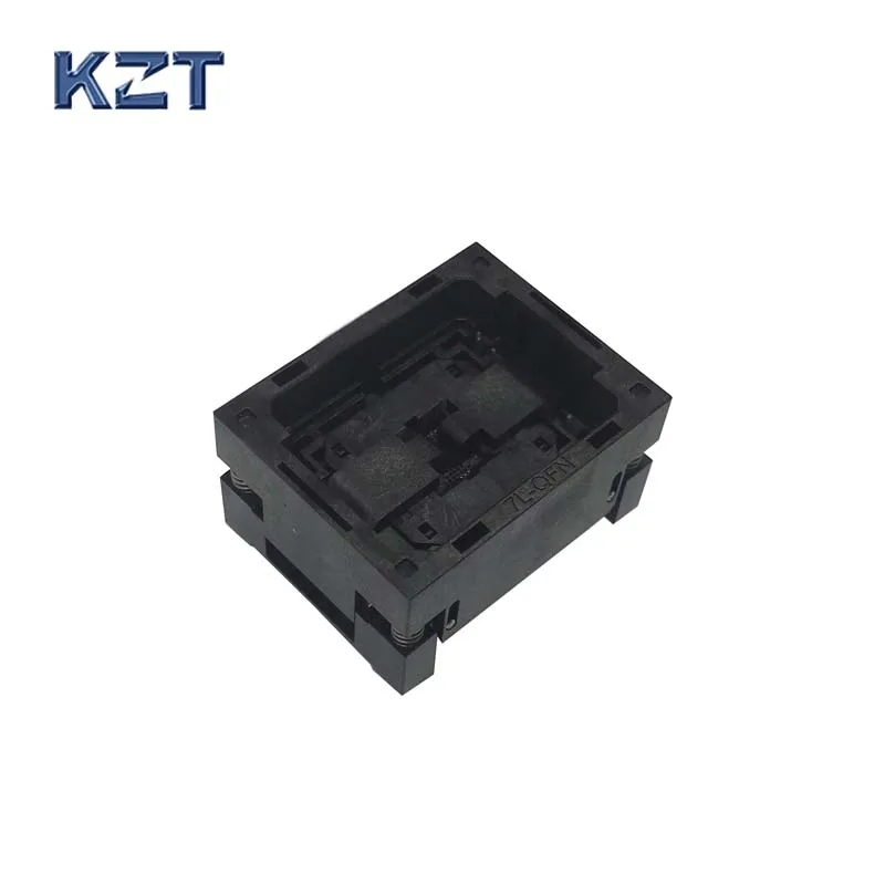 QFN44 MLF44 WLCSP44 горит в гнездовой разъем шаг 0 4 мм IC Размер корпуса 6*6 OPEN TOP Flash тестовый