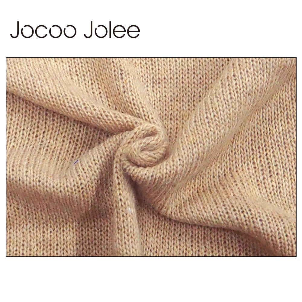Свитер женский Jocoo Jolee с открытыми плечами Осень-зима 2018 | Женская одежда