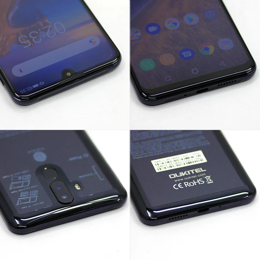 OUKITEL K9 водослива 7,1" FHD+ 1080*2244 16MP+ 2MP/8MP смартфон 4GB 64GB Face ID 6000mAh 5 V/6A Быстрая зарядка OTG Мобильный телефон