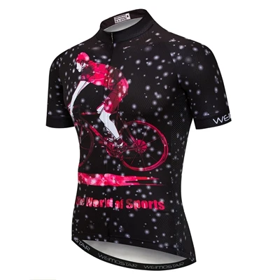 CD5198 Weimostar Pro team дышать быстро Велосипеды Джерси гонки Джерси Велосипеды передач Ropa Ciclismo велосипед рубашка Топ зеленый черный - Цвет: CD5198