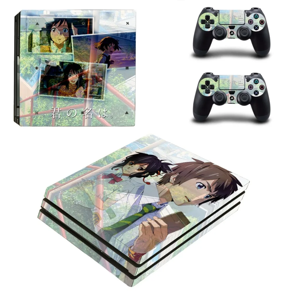 Аниме милая девушка Kantai Коллекция PS4 Pro наклейка на кожу Виниловая для Playstation 4
