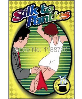 Шелковые трусики-магия крупного плана волшебный трюк | Игрушки и хобби