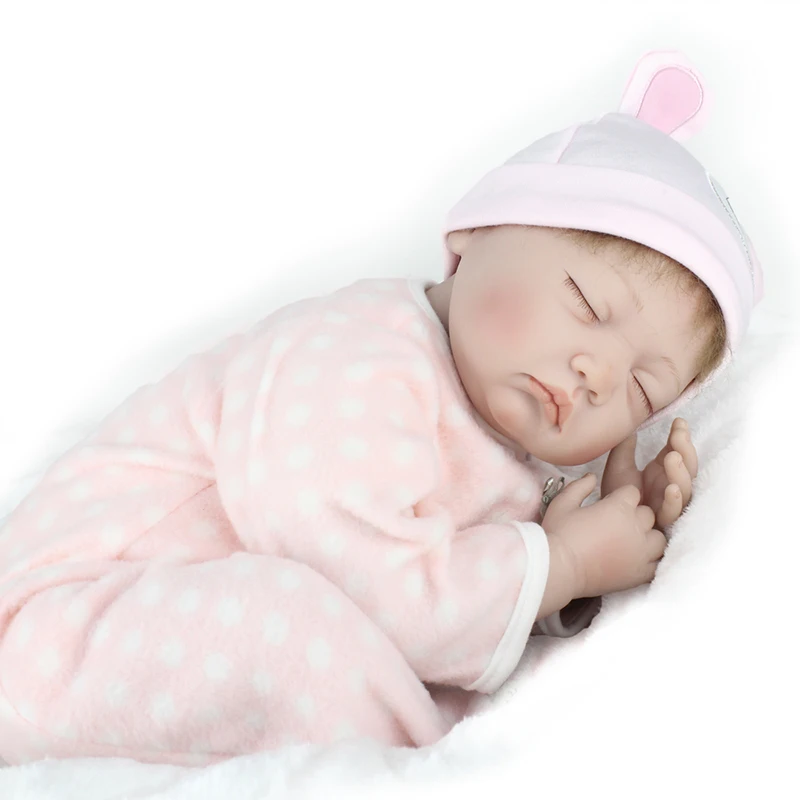 Npk Кукла реборн 55 см силикона Reborn Baby Boneca де Пано с детская одежда жив Игрушки для