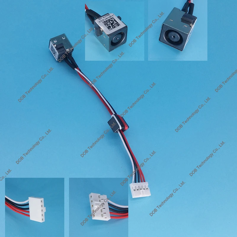 AC DC разъем питания Жгут в кабель для Dell Inspiron 15R 5520 7520 питания|cable download|cable drum jackcable