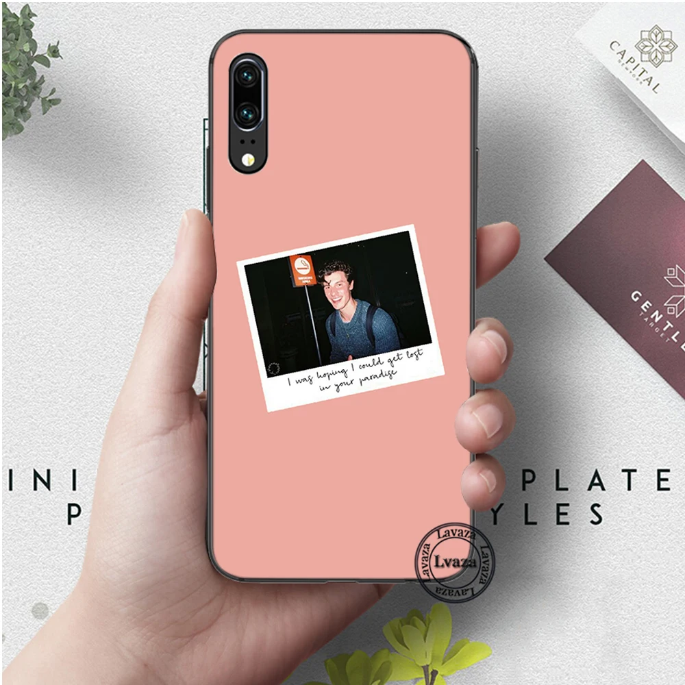 Shawn Mendes, новинка, Fundas, силиконовый чехол для huawei P8 Lite,, P9,, Mimi P10, P20 Pro, P Smart Z, P30 - Цвет: 1
