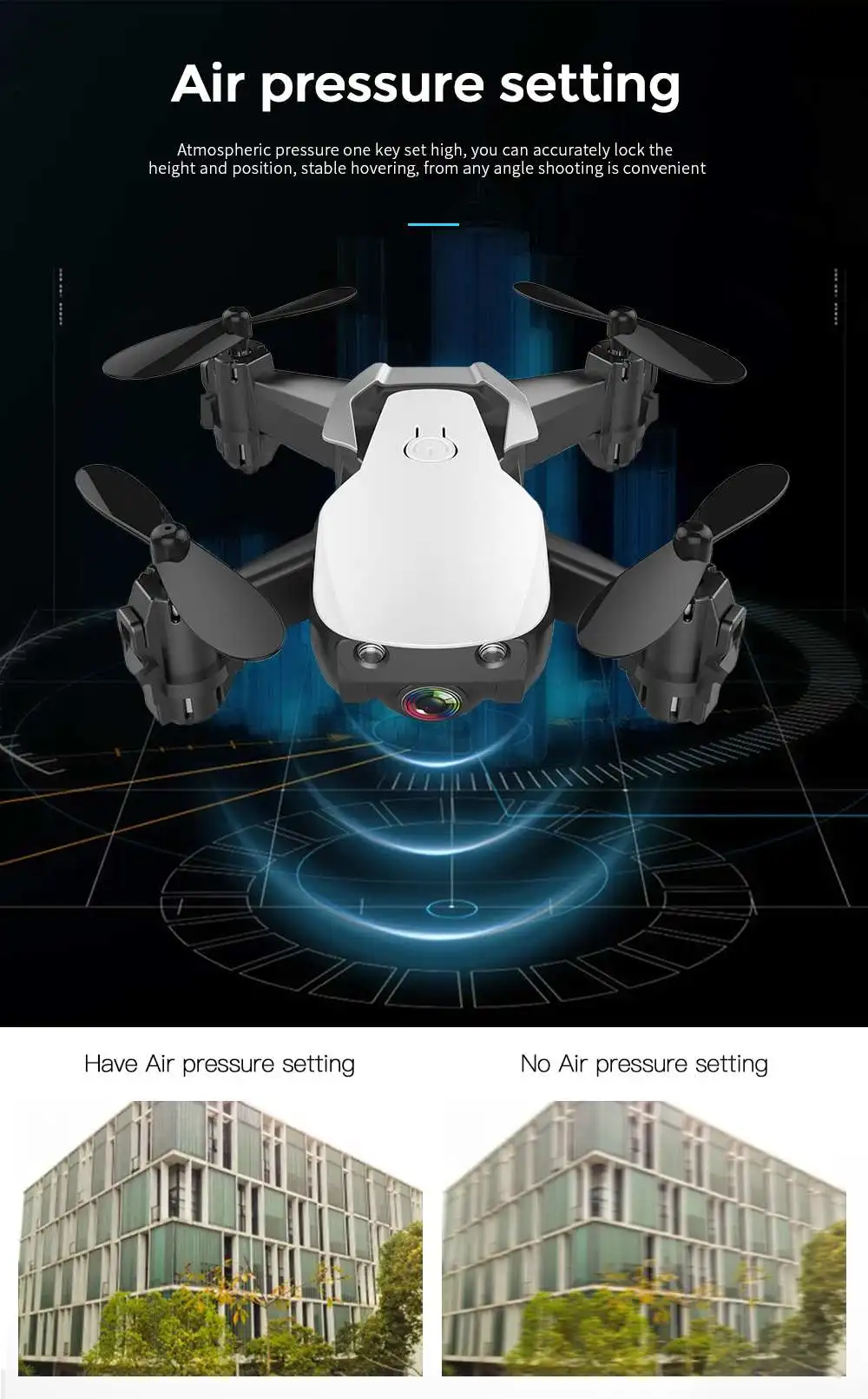 Eachine E61 E61HW Мини WiFi Дрон FPV с HD камерой режим удержания высоты складной Радиоуправляемый Дрон Квадрокоптер RTF подарок для детей