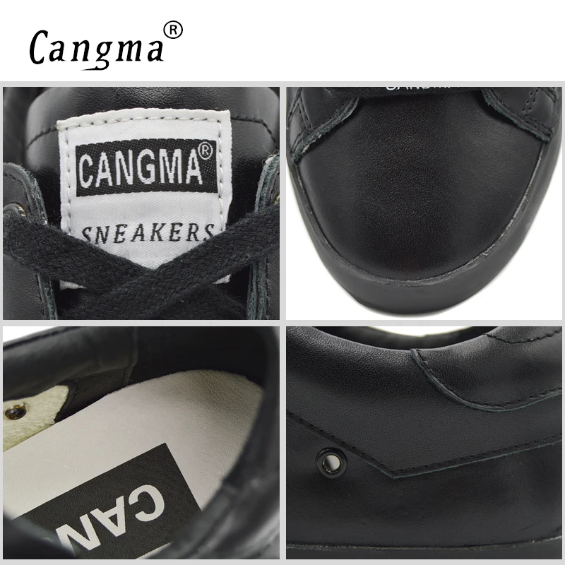 Cangmabrand Роскошные брендовые Дизайнерские кроссовки для женщин Черная
