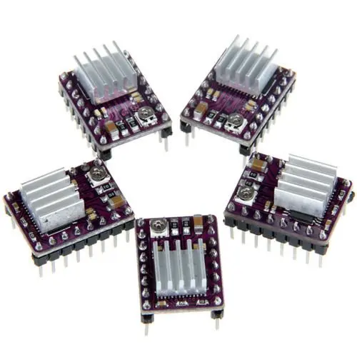 5 шт./лот 3D принтер Stepstick Drv8825 драйвер шагового двигателя Reprap 4 PCB плата + бесплатная