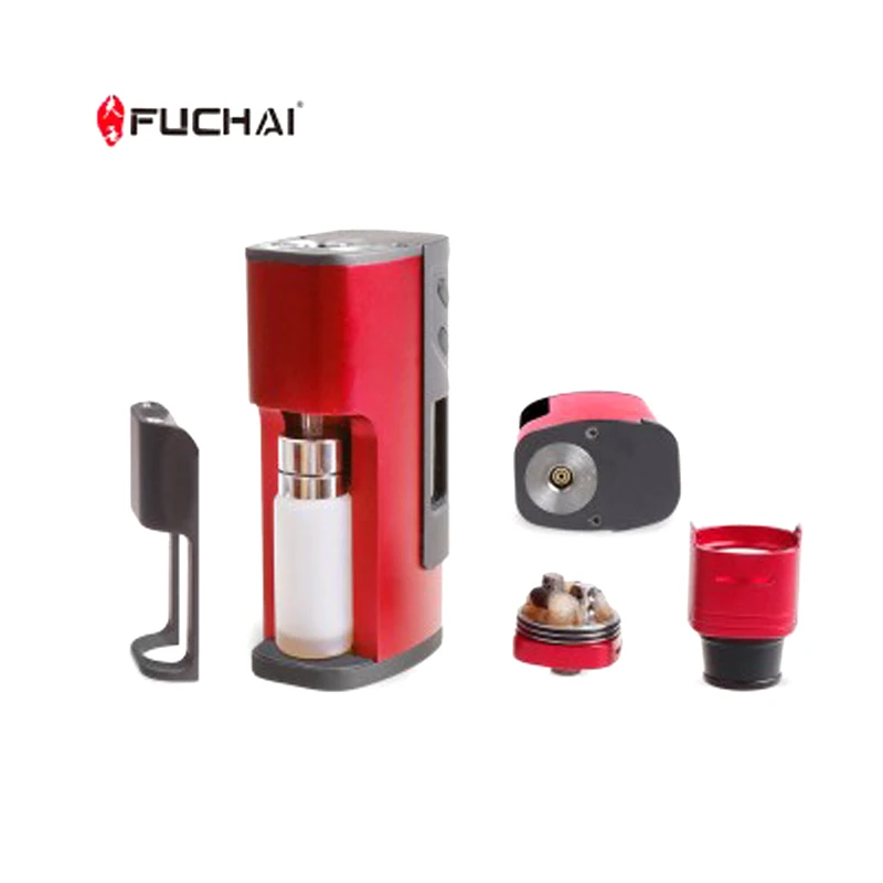 Оригинальный электронный кальян Sigelei Fuchai squonk 213 коробка мод комплект 150 мощность с