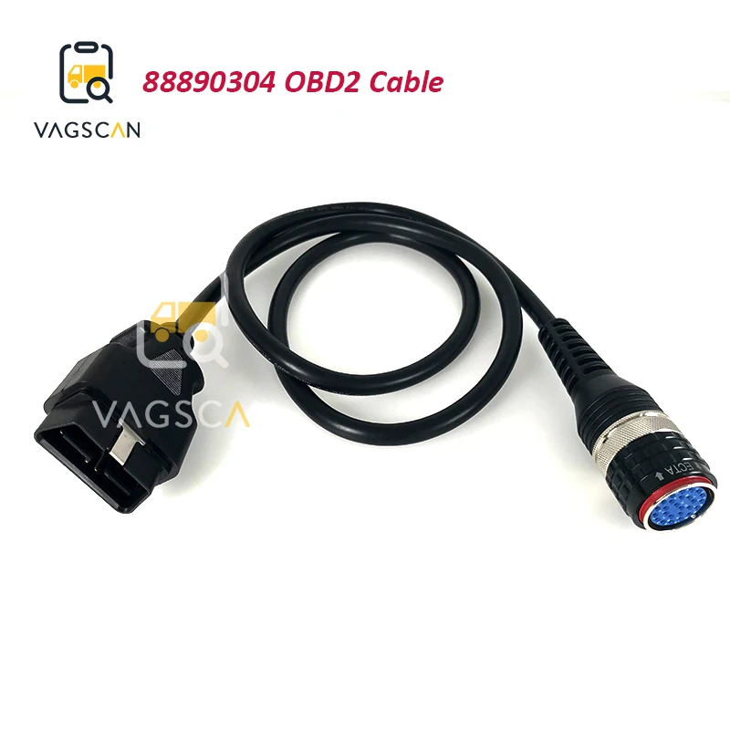 88890304 OBD2 OBDII к 16-контактному кабелю для Vocom 88890030 инструмент диагностики