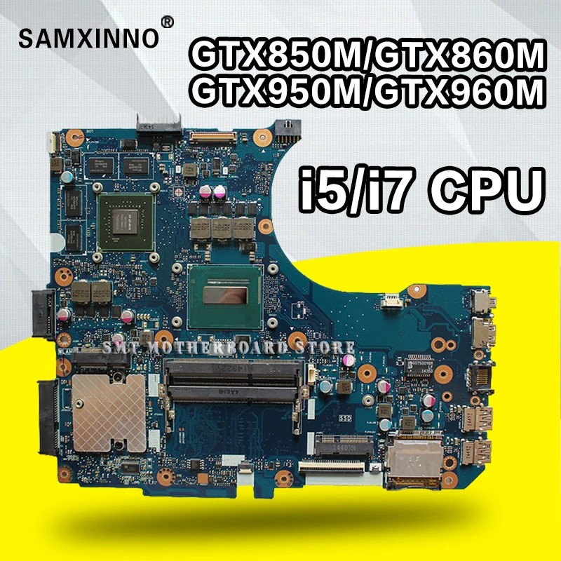

i5i7cpu For Asus N551J N551JK N551JM N551JB N551JQ N551JX N551JW G551J G551JK G551JM G551JX G551JW laptop motherboard mainboard