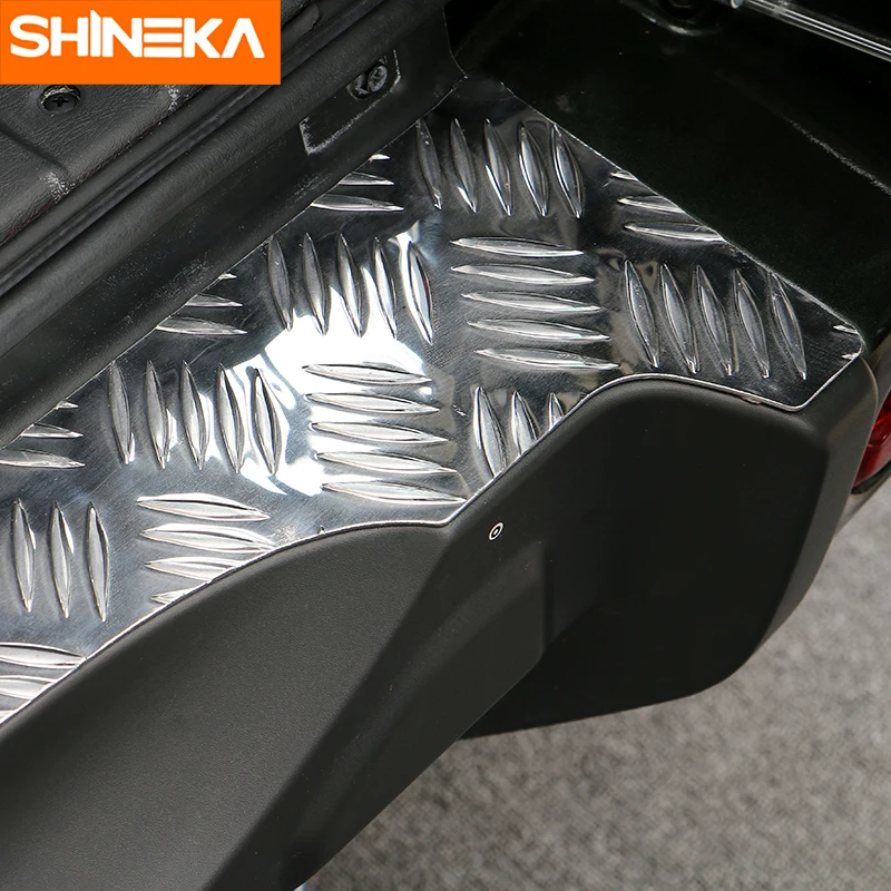 SHINEKA внутренняя защитная пластина из нержавеющей стали для багажника дверной