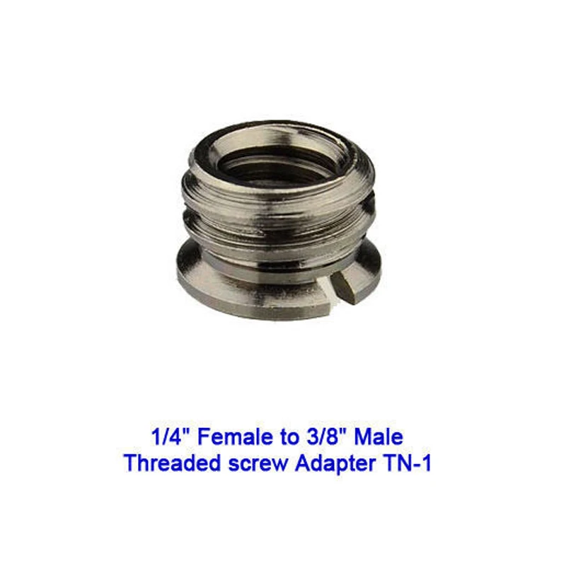 Винтовой адаптер с внутренней резьбой 1/4 дюйма на наружную резьбу 3/8 для