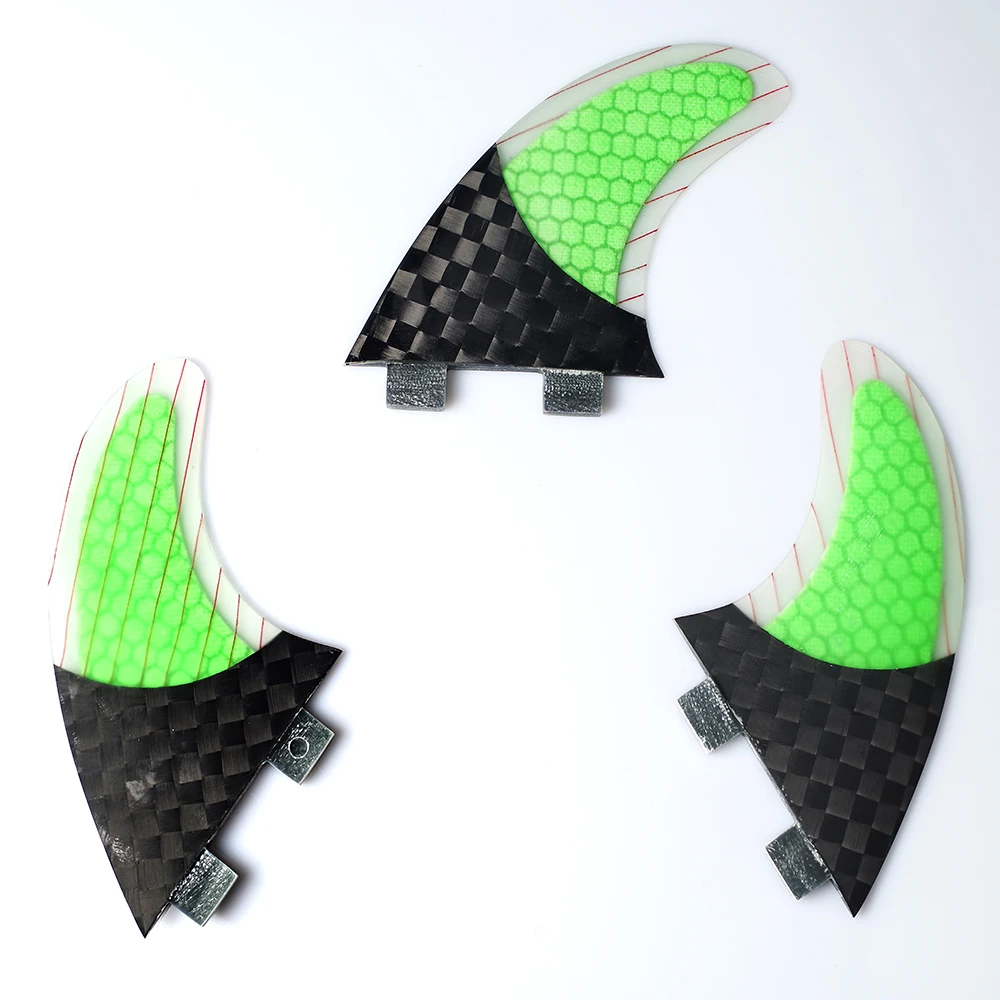 Новый продукт прямо carbonfiber квадратный половина углерода серфинга плавники thruster