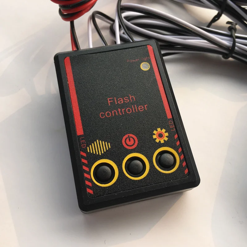 12v 2x3 светодиодный решёточные Дневной светильник DRL Strobe Противотуманные фары РЧ