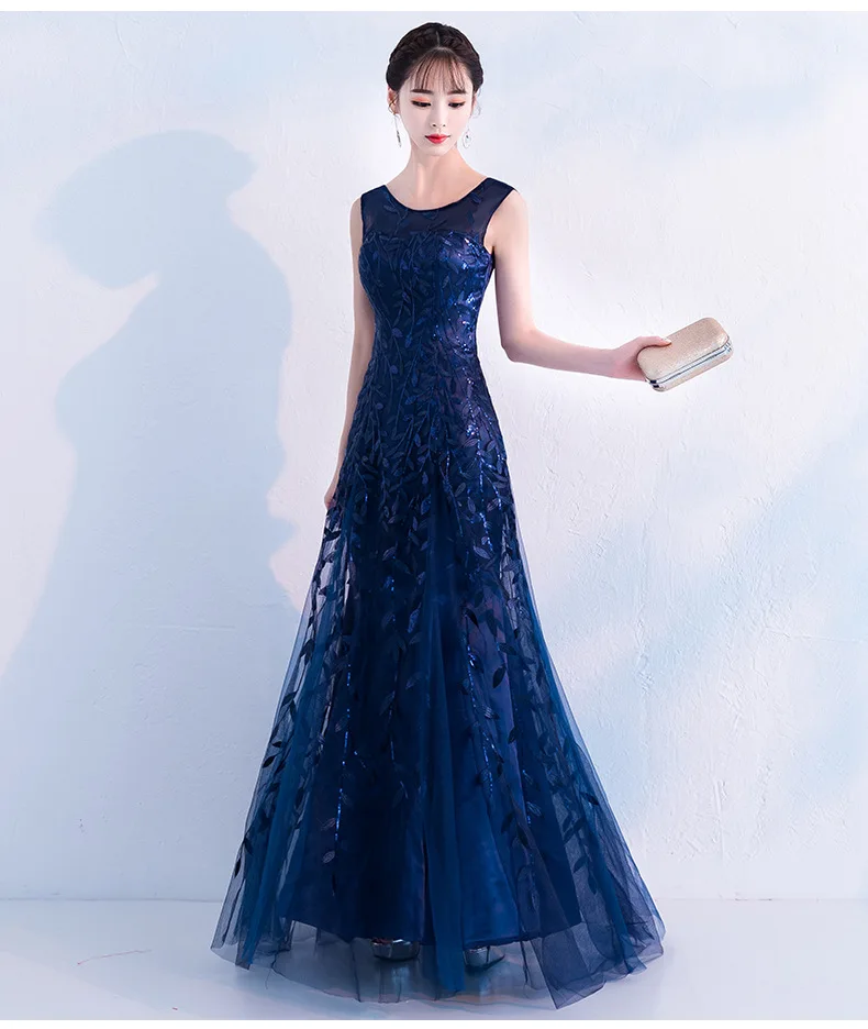 

2020 new women's dress banquet dress long party dress dresses female