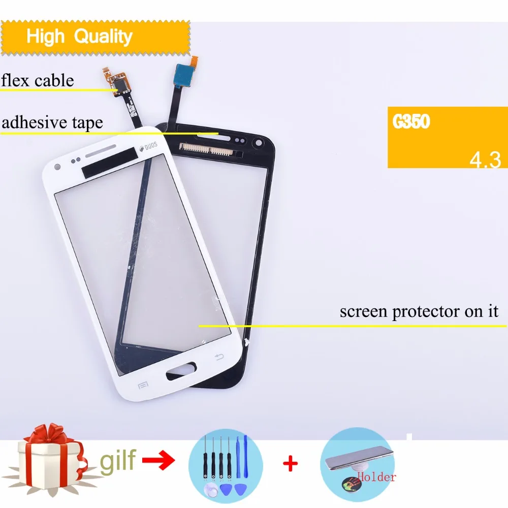 Сенсорный экран для Samsung Galaxy Core Plus SM G350 сенсорный G3502 дигитайзер панель сенсорная