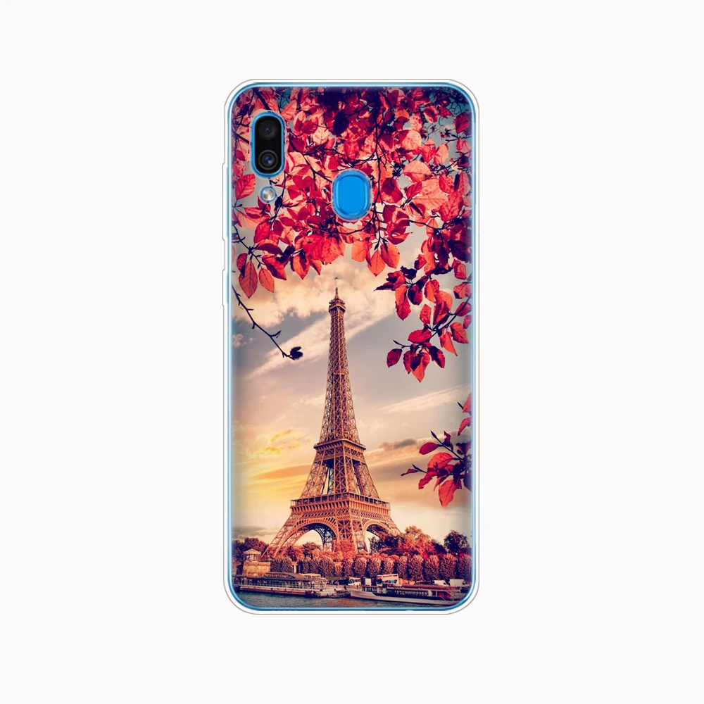 Чехол для телефона для samsung Galaxy A20 чехол A20E Силиконовая задняя крышка для samsung A20 A 20 A205F A20E A202F Мягкий ТПУ чехол-бампер - Цвет: 61651