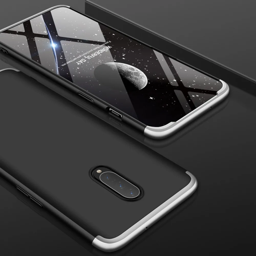 Для OnePlus 7 Pro 6 6 T One Plus 7 5 5 T чехол для телефона Роскошный чехол полностью защищающий телефон матовый 3 в 1 шт. Жесткий Чехол для задней панели Fundas Coque