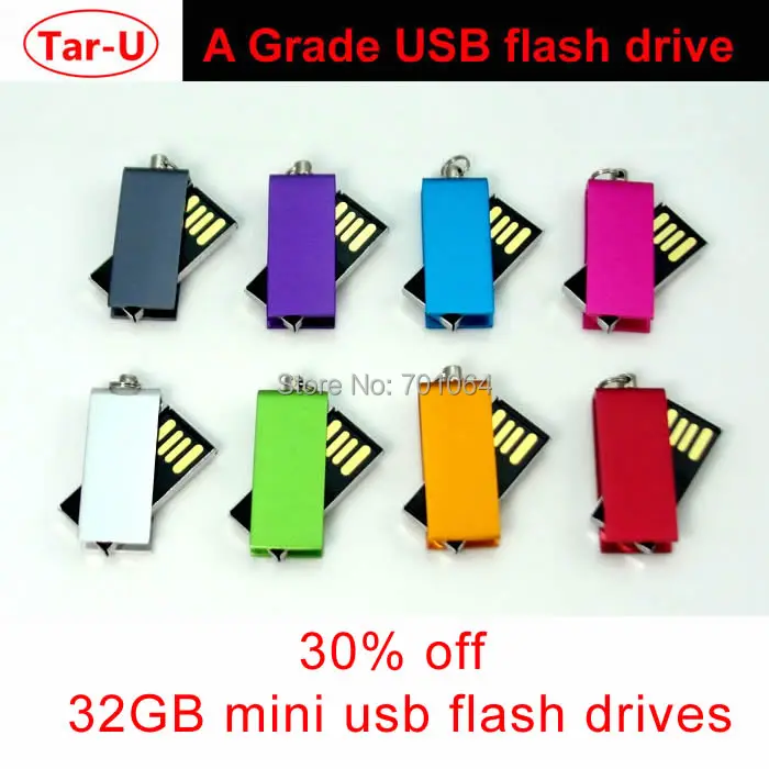 Популярный мини USB флеш накопитель 32 ГБ визитная карточка и подарок на день