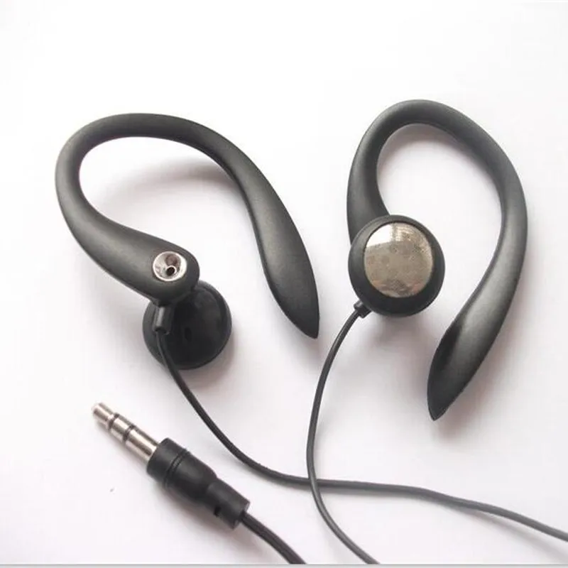 1000pcs Soft Hook Earbud Sports earphone Ear hook earphones For Tourist Guide System sprots musuem | Электроника