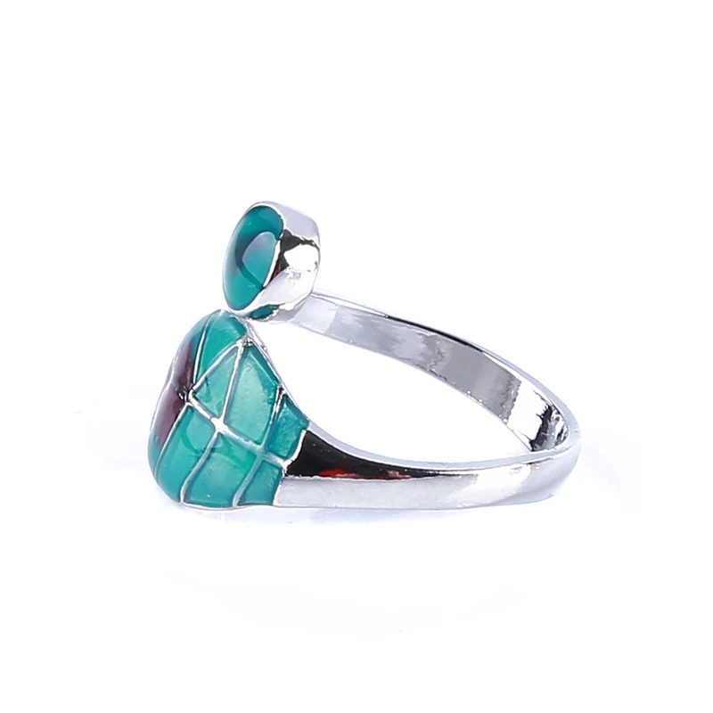 Vintage Silver Natural Crystal Adjustable Ring For Woman Jewelary Wedding Engagement Gifts | Украшения и аксессуары