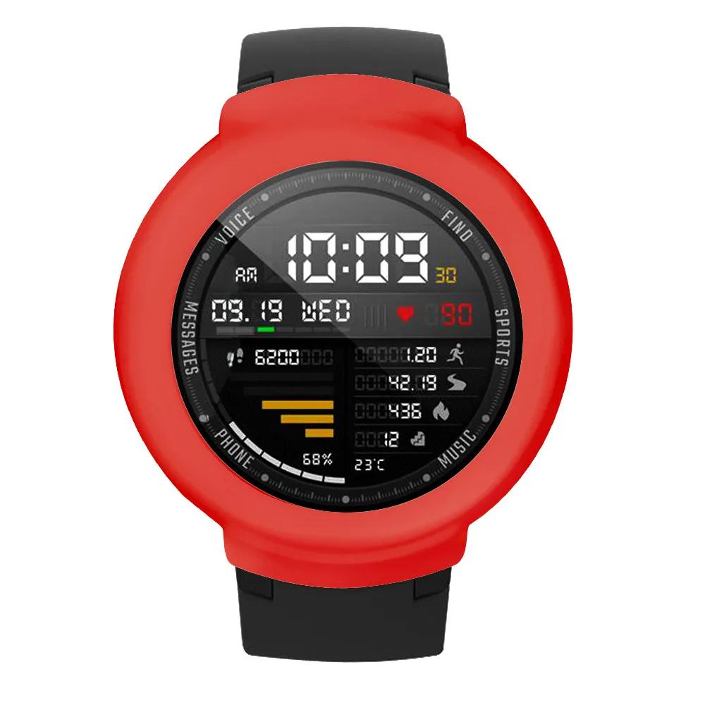 Z523 чехол 2019 Мягкий ТПУ защитный силиконовый для Huami Amazfit Verge Смарт часы|Защита