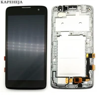 5 0for lg k7 lte q7 x210 x210ds lcd display touch screen digitizer assembly with bezel frame