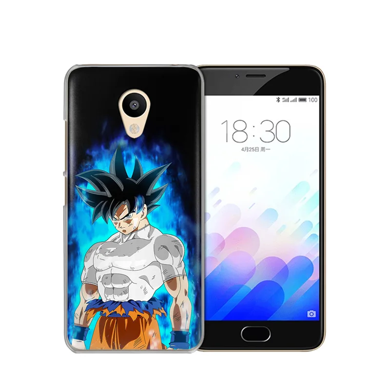 For Meizu M3S M3 Note M5 M5S M5C M6 U10 U20 Pro 6 16th Phone Case back cover coque pattern Dragon Ball goku cartoon silicone |