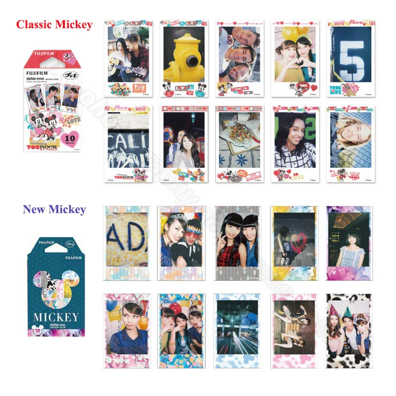 Мгновенная пленка Fujifilm Instax Mini/камера Tsum мини для принтера 9 8 70 90 7s 7 50s 25 Share печати