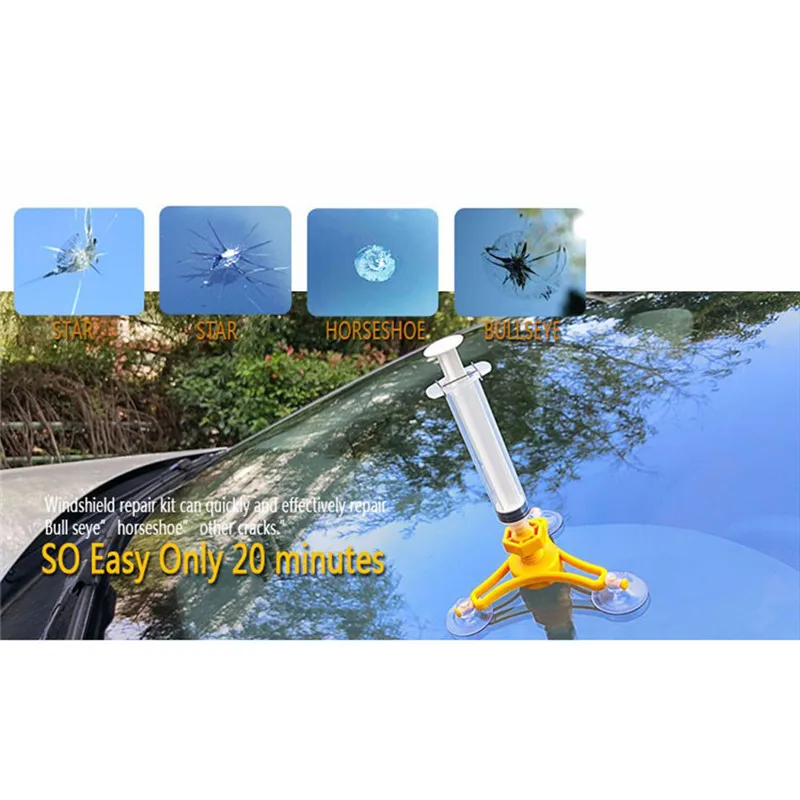 1 Набор профессиональный инструмент для ремонта ветрового стекла безболезненное
