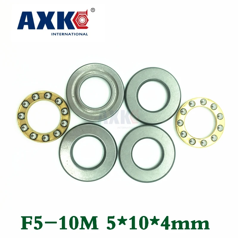 Бесплатная доставка Axk 10 шт осевой шаровой Упорный подшипник F5 10m 5 мм x 4 5*10*4